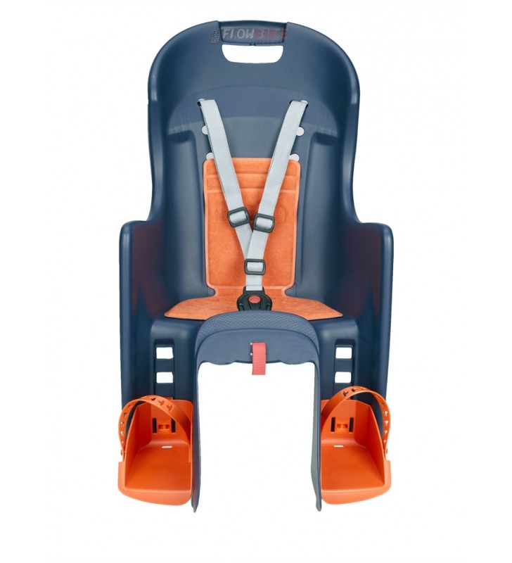 Silla Portani os anclaje Portabultos Polisport Boodie Azul Naranja